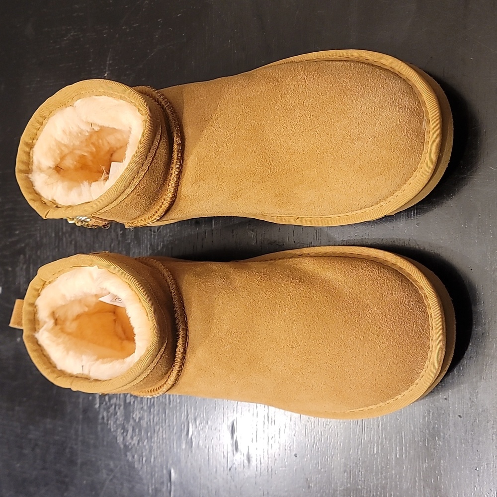 Ugg Ultra Mini Ankle Boots - Chestnut